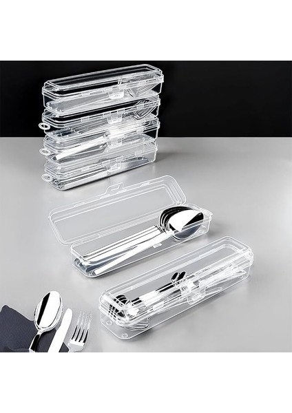Çatal Bıçak Kaşık Takımı Saklama Kutusu Seti - Çeyizlik Organizer Düzenleyici Saklama Kabı