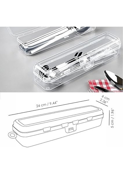 Çatal Bıçak Kaşık Takımı Saklama Kutusu Seti - Çeyizlik Organizer Düzenleyici Saklama Kabı indirimleri