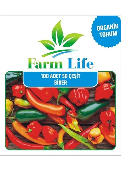 Look 100 Adet 50 Çeşit Acı Biber Tohumu TH-159888369838 fiyatları