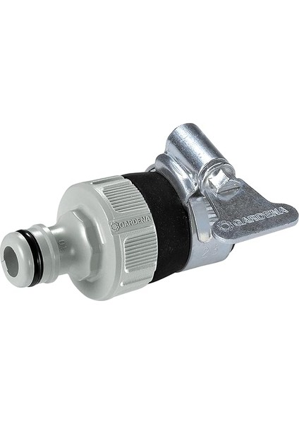 Su Hırsızı: Gardena Bahçe Hortumunu 14 – 17 mm Dış Çaplı Dişsiz Bir Musluğa Bağlamak Için Evrensel Musluk Adaptörü, Korozyona Dayanıklı (2908-20)