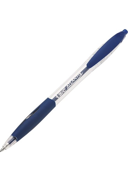 Atlantis Classic Tükenmez Kalem Seti, Mavi, Çizgi Kalınlığı 0,4 Mm, Doldurulabilir, 12'li Paket, Ofis, Ev Ofis Veya Okul Için Ideal