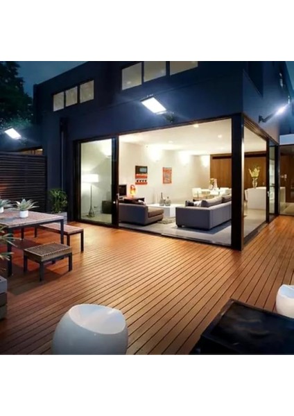 Solar Güneş Enerjili Sokak Aydınlatması 60W Beyaz LED Işık 3200-6500K Fener LED Duvar Armatürü Sensörlü Uzaktan Kumandalı Su Geçirmez Aplik Çit Balkon Bahçe Veranda Teras Patika Garaj Lambası fiyatları