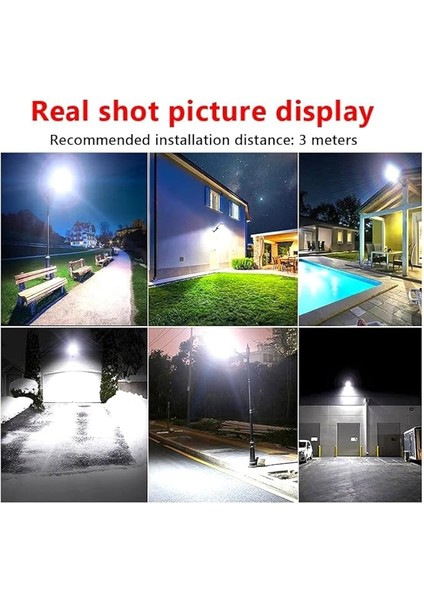 Solar Güneş Enerjili Sokak Aydınlatması 60W Beyaz LED Işık 3200-6500K Fener LED Duvar Armatürü Sensörlü Uzaktan Kumandalı Su Geçirmez Aplik Çit Balkon Bahçe Veranda Teras Patika Garaj Lambası indirimleri
