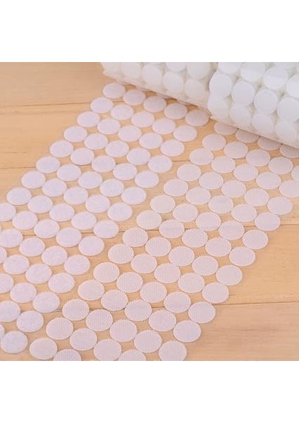 Magnet 100 Adet Arkası Yapışkanlı Yuvarlak Cırt Cırtlı Bant - Kaliteli Cırt Bant - Çap 1,5cm Cırt Cırt Band fiyatları