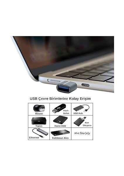 Type-C Dönüştürücü USB 3.0 Thunderbolt 3 Dönüştürücü Hafif Cep Tipi modelleri