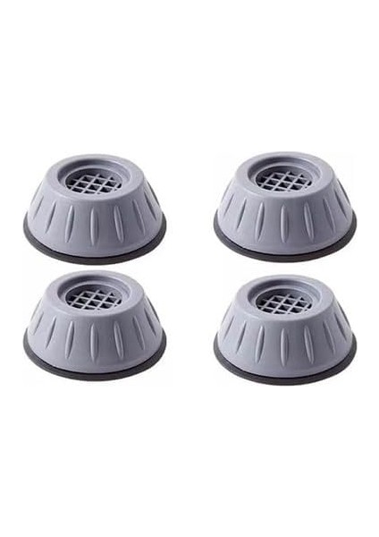 Gürültü ve Titreşim Önleyici Makine Ayakları, 4’lü Kaymaz Stoper Ayak Seti, Çamaşır, Kurutma, Bulaşık Makinesi ve Beyaz Eşyalar Için Ses Azaltıcı, Zemin Koruyucu Ayak Pedleri