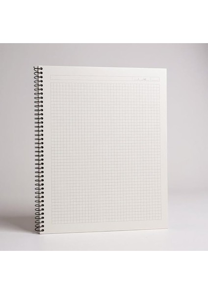 Boyutunda Şeffaf Kapağa Sahip Yırtılmaz Su Geçirmez Spiralli 60 Yapraklı Not Defteri, Ofis Için Ideal, Planlayıcı (Kareli)