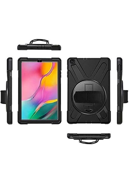 Samsung Galaxy Tab A SM-T510/SM-T515 Için Kılıf Silikon Darbe Korumalı Tank Kılıf modelleri
