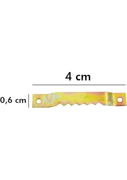 Askısı Tırtıklı Timsah Küçük Janjan 100 Adet fiyatları