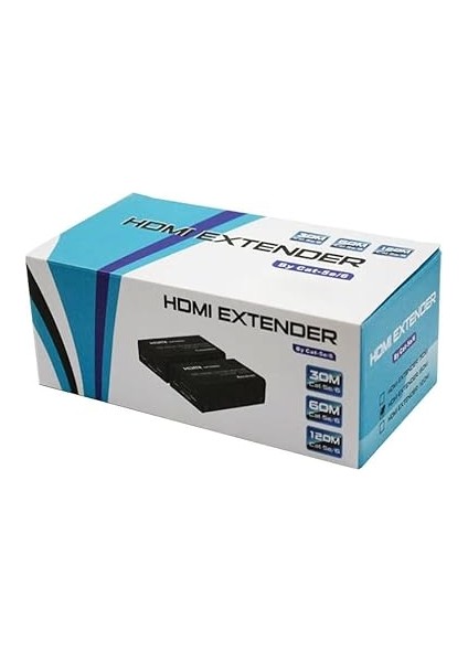 Görüntü Aktarma, HDMI To Cat5/cat6, 60 Metre, Adaptörlü, Extender, fiyatları