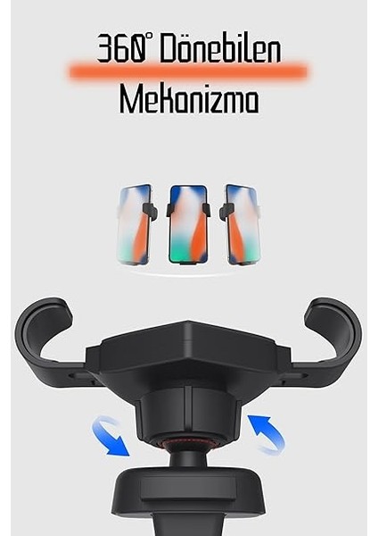 Klima Izgarasına Takılan Araç Telefon Tutucu Tek Elle Kullanım Araba Oto Telefon Standı indirimleri