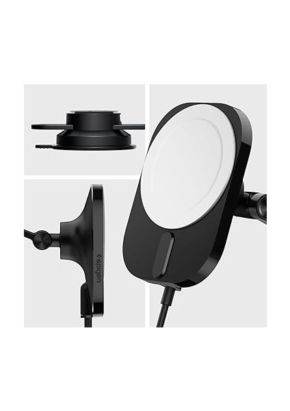 Magfit Dashboard Araç Içi Telefon Tutucu + Manyetik Kablosuz Şarj Cihazı iPhone Için Magsafe Özellikli Onetap Pro 3 ITM35W - ACP03695 modelleri