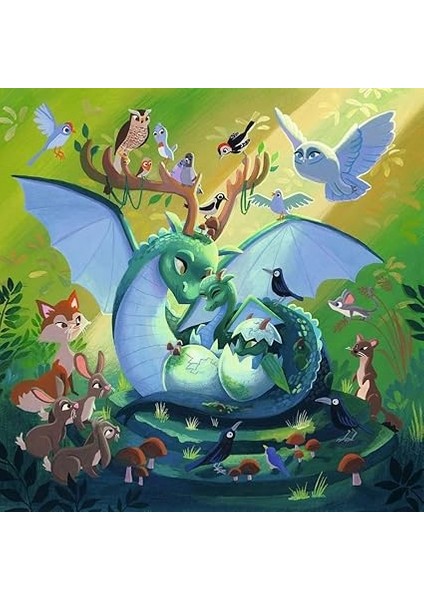 51816 Büyülü Karakterler Puzzle, 3X49 Parça fırsatları