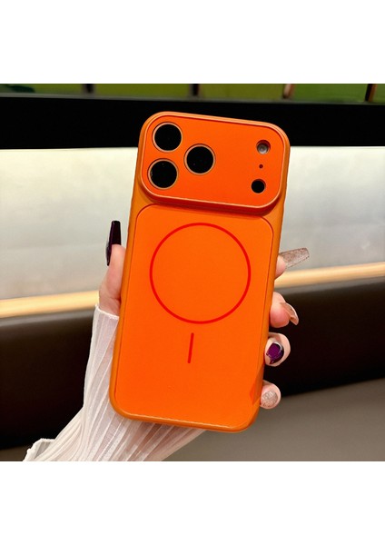 iPhone 14 Promax Uyumlu Magsafe Özellikli 17 Görünümlü Kamera Korumalı ''ag Glass'' Premium Kılıf