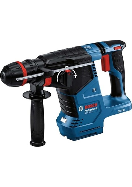 Professional Gbh 187-LI Akülü Kırıcı Delici (18 Volt, Solo, 2,4 J, Betonda Delme Çapı: 24 Mm, One Chuck: Farklı Aksesuarlar Tek Mandrenle Kullanılabilir) (Akü Dahil Değildir) Mavi