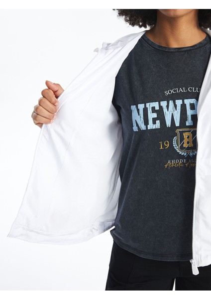 Yeni Sezon Kapüşonlu Düz Oversize Kadın Yağmurluk fırsatları