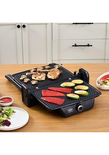 Gastro Classic Izgara ve Tost Makinesi Matte Black 6 Dilim Kapasiteli indirimleri