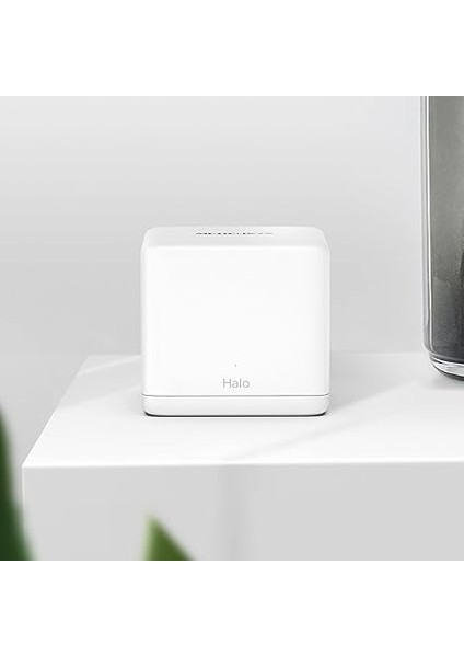Halo H30G 3-Pack, AC1300MBPS, Dual-Band, Gigabit Portları, 100'E Kadar Cihaz Bağlanabilir, 320 M²'ye Kadar Kapsama, Akıllı Bağlantı, Mobil Uygulama ile Kolay Kurulum, Wi-Fi 5 Mesh Sistemi fırsatları