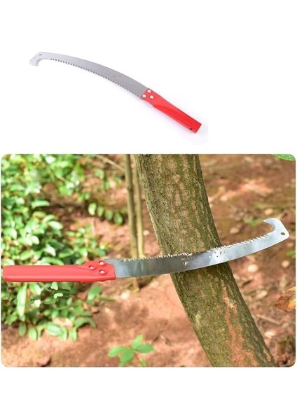 Yüksek Ağaç Dalı Budama Çalı Kesme El Testeresi Sırık Sap Takılabilir Tepe Testeresi (Sapsiz)