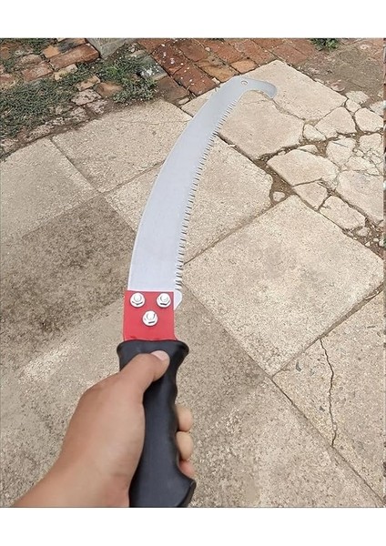 Yüksek Ağaç Dalı Budama Çalı Kesme El Testeresi Sırık Sap Takılabilir Tepe Testeresi (Sapsiz) fırsatları