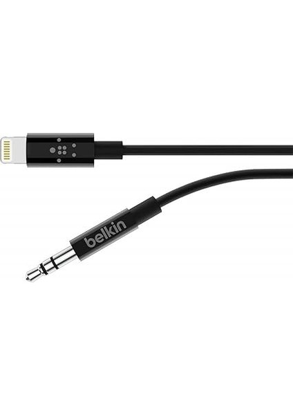 0,9 M Lightning Konnektörlü 3,5 mm Ses Kablosu (Iphone Aux Adaptör/ iPhone 13/13 Mini, 13 PRO/13PRO Max, 12, 11, Xs, Xr, x ve Daha Fazlası Için Mfi Sertifikalı Lightning-Aux Kablosu) Siyah fırsatları