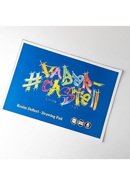 Resim Defteri, 35X50 Cm, 15 Yaprak, Spiral Cilt, Karton Kapak, 120G Kaliteli Kağıt, Perforajlı Sayfalar, Boyama Teknikleri Sayfası fiyatları