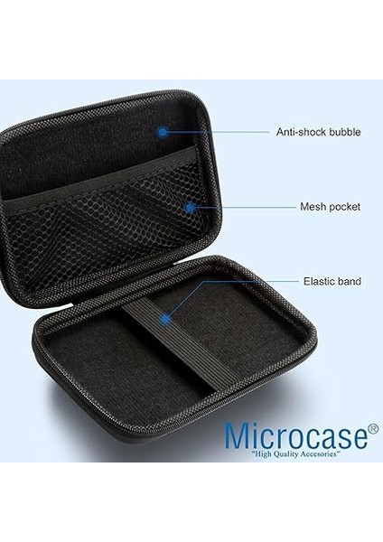 Hard Disk USB Bellek Hafıza Kartı Vb Taşıma Çantası 2.5 Inch - AL2783 modelleri