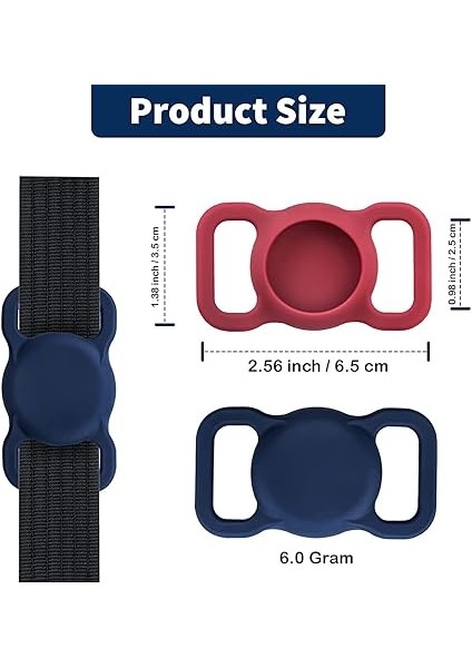 Silikon Kılıf Evcil Hayvan Tasmasına Takılabilir Arkası Kapalı Düşmez Kopmaz Yıkanabilir (Beyaz) indirimleri