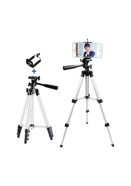 Nıppon, Profesyonel Fotoğraf Video Çekimi Tripod Telefon Tutucu - Tripod Telefon Tutucu (Kumandalı) modelleri