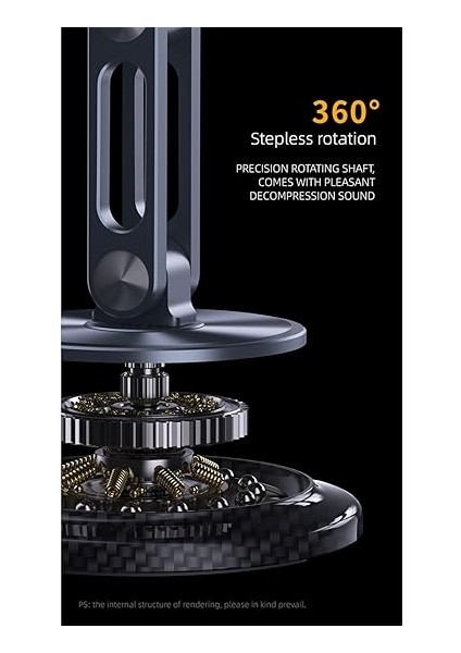 Profesyonel Tok Alüminyum Stand Karbon Desenli Business Model A Sınıfı Malzeme Döner Tablet Telefon Standı Masaüstü Stand Katlanabilir Cep Telefon Tutucu JR-H101 - Titanium modelleri