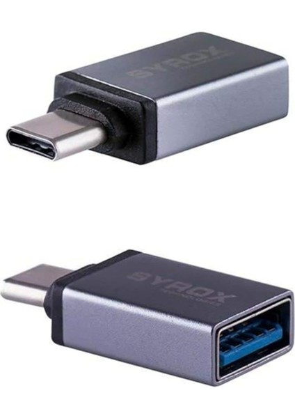Type C USB 3.1 To USB 3.0 Dönüştürücü Otg Çevirici Adaptör Metal Macbook, iPad Air 2020, iPad Pro, Surface Pro, Xps ve Daha Fazlası ile Uyumlu- USB To USB C Adapter, Up 5gbps