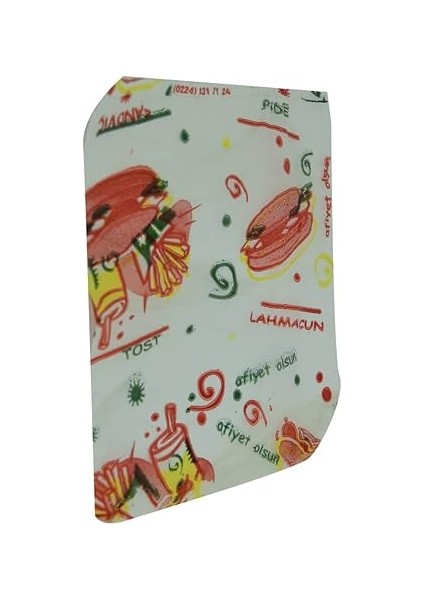 Plastik Bursburger Döner Hamburger Sandviç Hışır Poşeti 13X14 2000 Adet modelleri