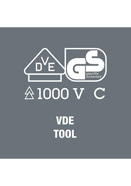 162 I Ph Vde Yalıtımlı Yıldız Tornavida, Ph 1 x 80 Mm, 05006152001, Renkli fiyatları