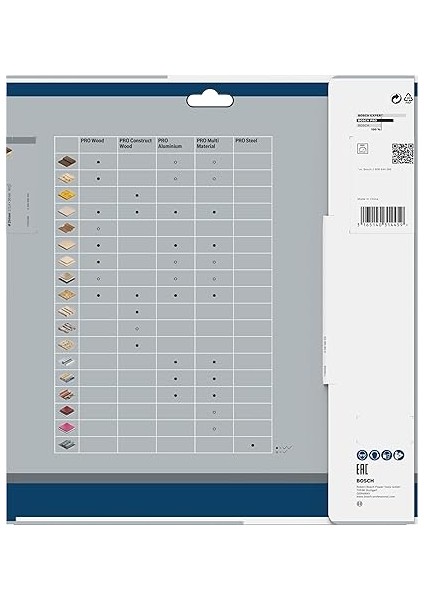 Professional Accessories Daire Testere Bıçağı, Gri, 254X30X2.0 Mm, 60, 1 Adet fırsatları