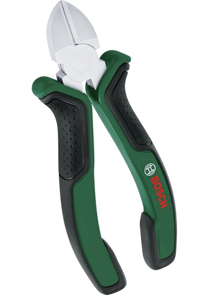 Çapraz Yan Keski 160 mm (Hassas ve Sağlam Indüksiyonla Sertleştirilmiş Kesimler; Yüksek Pas Direnci Için Nikel Kaplama Yüzey; Yumuşak Saplı Ergonomik Tasarım)