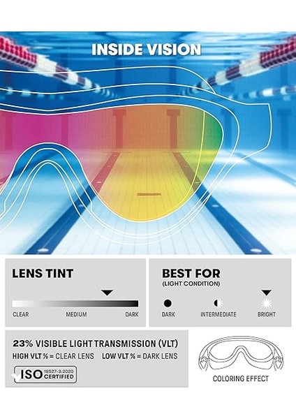 One Mask Mirror Unisex Mavi Yüzücü Gözlüğü 004308107 fırsatları