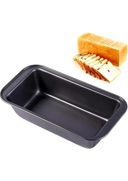 Home Metal Baton Kek ve Ekmek Kalıbı, Teflon Kaplı Tost Ekmeği Kalıbı, Yapışmaz Yüzey, Dayanıklı ve Çok Yönlü Pişirme Aksesuarı (30 Cm) fırsatları