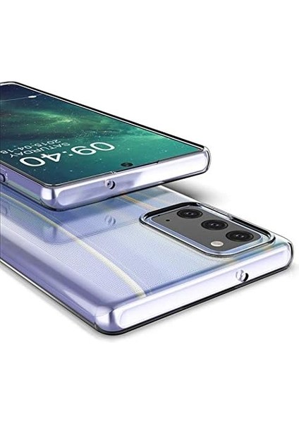 Samsung Galaxy Note 20 ile Uyumlu Kılıf Şeffaf Esnek Lüks Süper Silikon Kapak Clear fiyatları