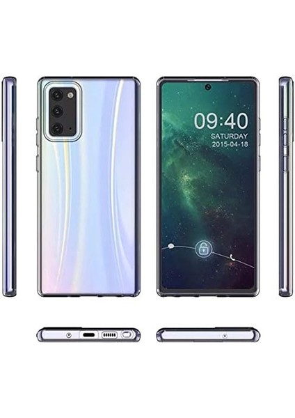 Samsung Galaxy Note 20 ile Uyumlu Kılıf Şeffaf Esnek Lüks Süper Silikon Kapak Clear fırsatları