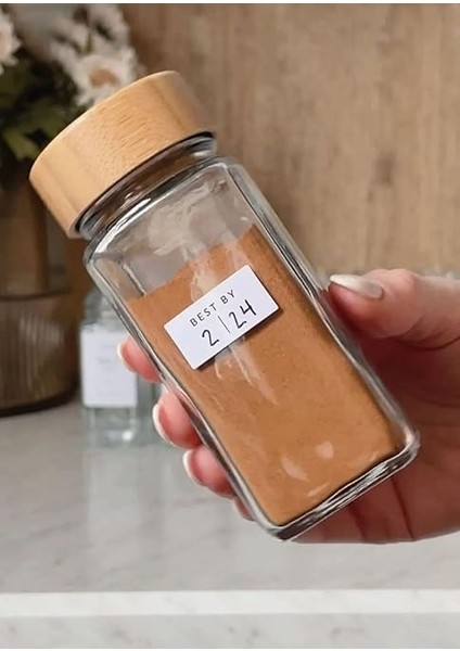 2'li Cam Tuzluk ve Karabiberlik Seti Bambu Kapaklı Şık Baharatlık Takımı indirimleri