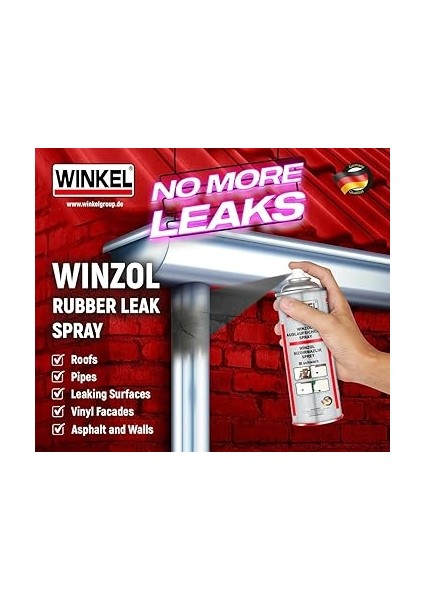 Winzol Su Geçirmez Sızdırmazlık Sprey Gri 500 ml modelleri