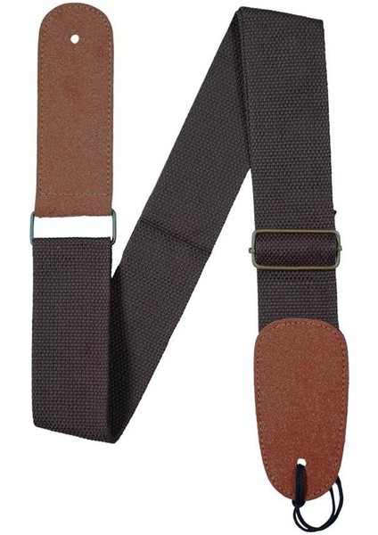 HG20 Gitar Omuz Askısı Kahve Renk 5 mm Genişlik 87-146 cm