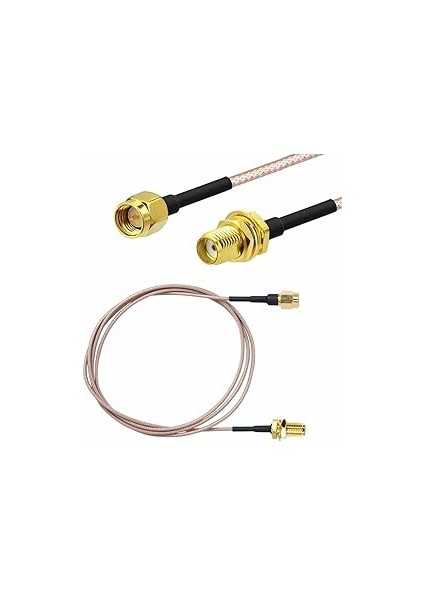 RG316 100CM Erkek Dişi Sma Kablo 1 Metre Rf Uzatma Kablosu 50 Ohm 0-6ghz Koeksiyel Wifi Gsm Gprs fiyatları