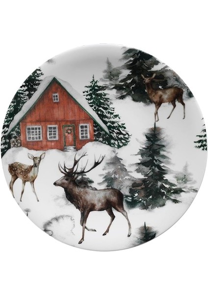 Porselen Happiness 6 Parça Pasta Takımı modelleri