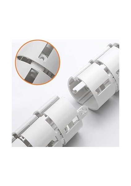 Kablo Düzenleyici Masa Altı Omurga Kablo Kanalı Beyaz modelleri