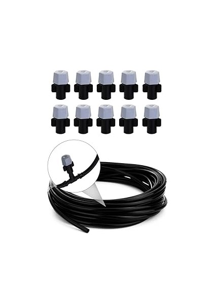 Metre Kendin Yap Balkon Veranda Çardak Kamelya Sulama Serinletme ve Nemlendirme Sistemi (5122) fırsatları