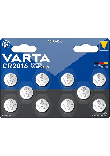 Power On Demand CR2016 Blı 1X10