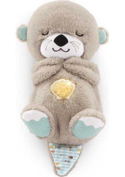 Uyku ve Oyun Arkadaşı Su Samuru Fisher-Price Uyku ve Oyun Arkadaşı Su Samuru, Müzikli Pelüş Bebek Oyuncağı FXC66 FXC66