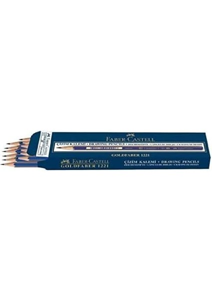 Faber Castell Goldfaber 1221 Dereceli Kurşun Kalem modelleri
