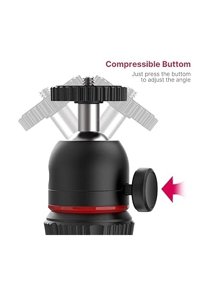 Mt-17 Masaüstü Vlog Tripod, Siyah modelleri